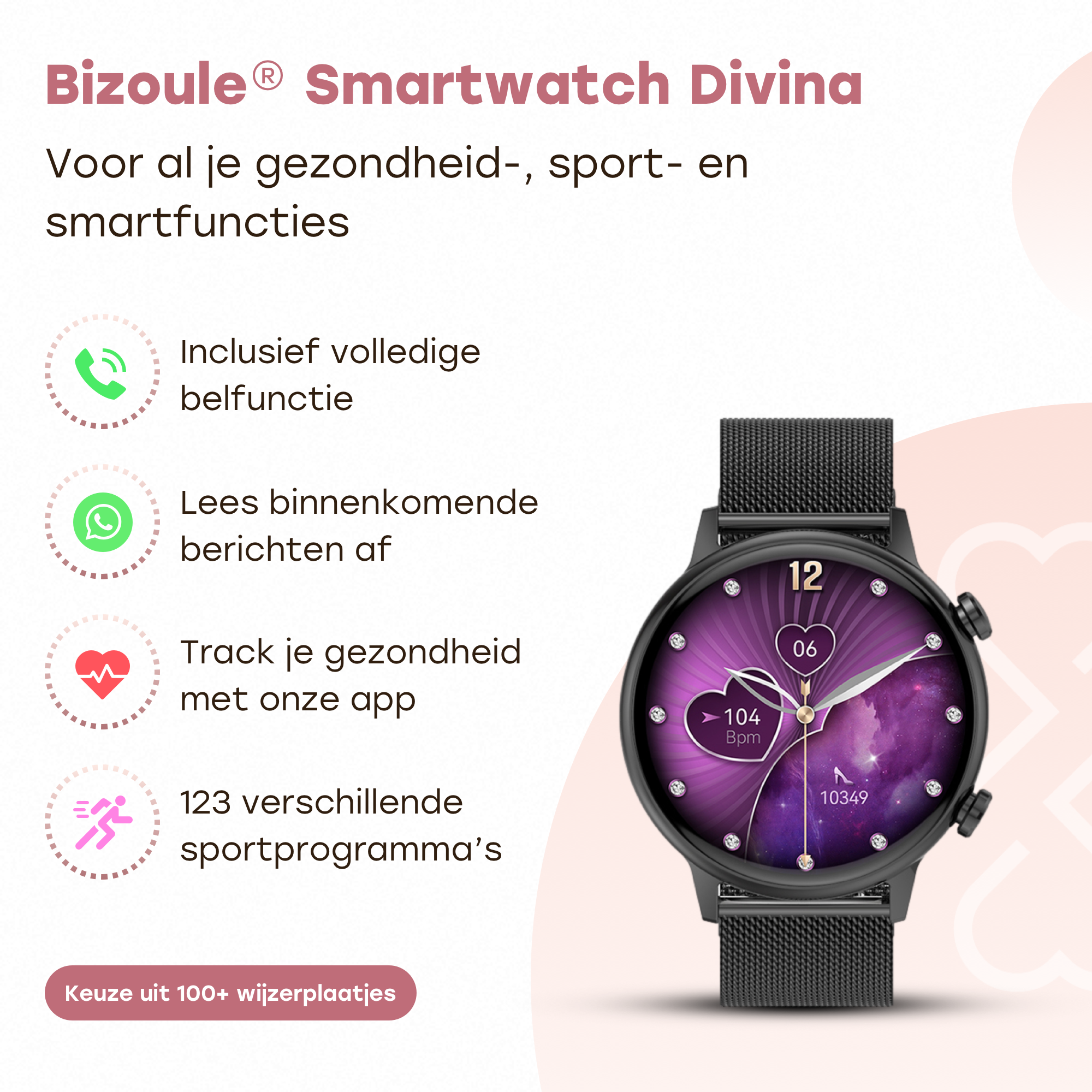 Bizoule Smartwatch Divina